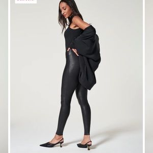 Spanx Faux Leather Leggings